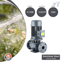 Pompe verticale auto-amorçante QY de haute qualité 0,75 kW 380 V pour pressurisation incendie et irrigation de jardin – Meilleur prix