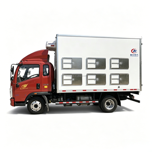 Camión de Transporte de Pollitos de un Día, Compacto y Confiable, con Caja de Carga Aislada y Sistema de Circulación de Aire para Entrega en Granjas Avícolas - Product Image 1