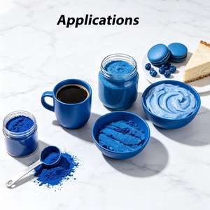 Poudre de Spiruline Bleue en Gros E6 E18 E25 E40 Qualité Alimentaire Extrait de Spiruline Phycocyanine Poudre de Phycocyanine Spiruline Bleue - Product Image 3