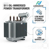 Transformateurs de puissance immergés dans l'huile ultra-silencieux à faible perte de puissance, monophasés/triphasés, 350 KVA, 630 KVA, 1000 KVA, pour la vente en gros et au détail