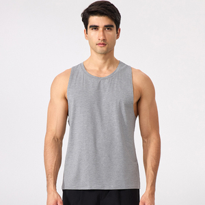 Débardeur de <span class=keywords><strong>musculation</strong></span> pour homme PASUXI, en modal tricoté, respirant, séchage rapide, sans manches, pour fitness, <span class=keywords><strong>musculation</strong></span>, personnalisable - Product Image 3