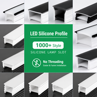 Tube flexible en silicone néon blanc IP67 personnalisé pour la décoration linéaire de plafond mural