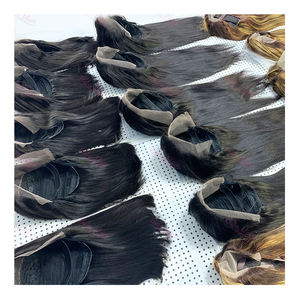 Raw European Natural 613 Peluca de encaje completa HD de pelo humano alineado con cutícula rubia, peluca de encaje fina brasileña Suiza Hd cabello virgen - Product Image 3