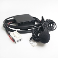 Adaptateur BT Câble audio de voiture avec microphone pour Mercedes-Benz APS NTG CD 20/30/50 W169/W203