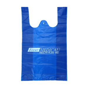 Bolsas de Compras de Plástico HDPE Tipo Camiseta, Personalizadas con Logotipo, Desechables, para Supermercados y Tiendas - Product Image 4