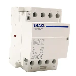 EHCT Household Low Voltage Contactor AC Magnetic Modular Contactor 220V