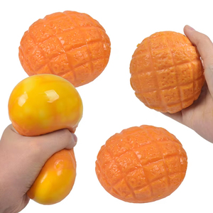 <b>Large</b> Steamed Bun Squishy Toy Slow Rising Stress Relief Food Squeeze Fidget for Boys & Girls Teens Office <b>Desk</b> - Product Image 5