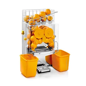 Extrator industrial automático de suco/espremedor de laranja que faz a máquina