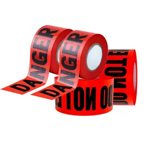 New Arrival Reasonable Price4" x 1000' Barricade Tape Yellow Barricade Warning Tape Printed Caution