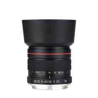 Objectif Photo 85mm F1.8 Téléobjectif à Mise au Point Manuelle pour Appareil Photo Reflex Numérique Nikon