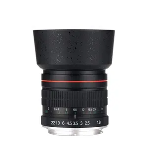 카메라 렌즈 85mm 수동 초점 F1.8 망원 수동 초점 85mm ef 렌즈 카메라 렌즈 니콘 카메라 dslr 렌즈