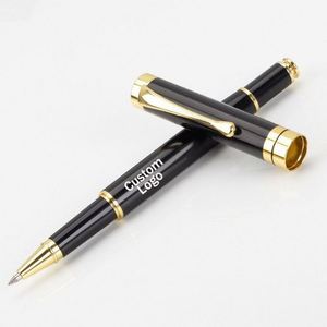 Ys569 Promotion Black Printed Gold Luxury Business Gift Sign <b>Pens</b> Metal Ballpoint <b>Pen</b> Set With Logo and <b>Box</b> - Product Image 5