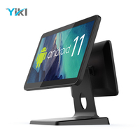 Terminal de paiement intelligent Android 15,6 pouces avec écran tactile, personnalisable OEM/ODM, prend en charge plusieurs langues, 256 Go de RAM, 128/64/32 Go
