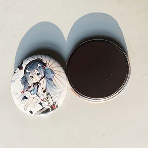 High Quality Custom <b>Star</b> Heart Tinplate Badges Promotional Round Metal Pin Badge with Safety Pin Attachment - Product Image 2