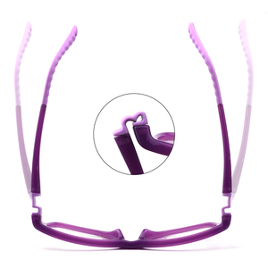 <span class=keywords><strong>Occhiali</strong></span> Ottici Quadrati per Bambini in Silicone Tr90 <span class=keywords><strong>con</strong></span> <span class=keywords><strong>Lenti</strong></span> Ingrandenti, Protezione per gli Occhi e Design alla Moda - Product Image 5