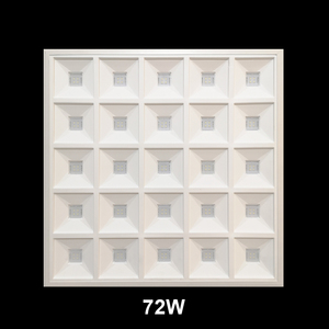 Regulable Oficina 595*595, luz de panel, flicker free conductor-2*2 72W red ultra slim12v led la luz del panel de vidrio - Product Image 3