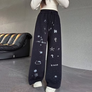 <span class=keywords><strong>Pantaloni</strong></span> da Ragazza 2026 Nuova Collezione Primavera Autunno, Stile Casual Morbido in Cotone per Ragazze Più Grandi e Studentesse delle Scuole Medie - Product Image 2