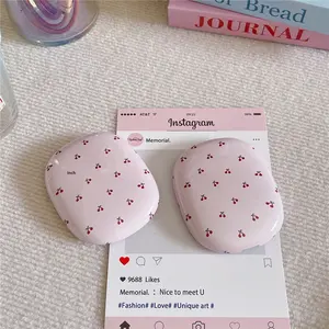 Étui pour écouteurs en silicone anti-chute à motif de cerise pour <span class=keywords><strong>Airpods</strong></span> Max, accessoires de décoration, cadeau - Product Image 3