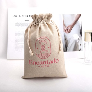 Bolsa de Yute Reciclable de Alta Calidad para Regalos de Navidad, Bodas y Fiestas, Bolsa Ecológica Reutilizable para Café - Product Image 1