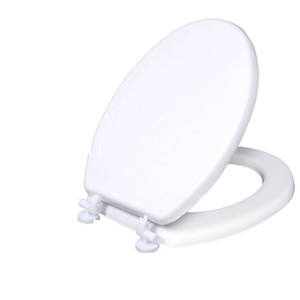 Tapa de Inodoro de <span class=keywords><strong>Cierre</strong></span> Lento Universal y Portátil de Calidad con <span class=keywords><strong>Cierre</strong></span> <span class=keywords><strong>Suave</strong></span> y Cojín para el Baño - Product Image 6