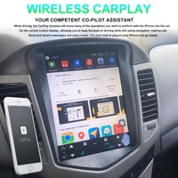 Radio para Auto 2DIN con Pantalla OLED de 10.4 Pulgadas, 128GB ROM, Android 13, DSP, GPS Integrado para Chevrolet Cruze Lacetti Classic 2009-2015