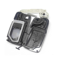 Locksmith Supplies Model 2 Buttons CHY Car Remote Key Shell Case Fob With Battery Holder Va2T Key Blade for Locksmith Use