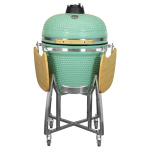 SEB KAMADO 23.5 Gril à charbon <span class=keywords><strong>de</strong></span> bois en céramique Camping en plein air Ensemble d'outils <span class=keywords><strong>de</strong></span> cuisson Oeuf pour fumer - Product Image 1