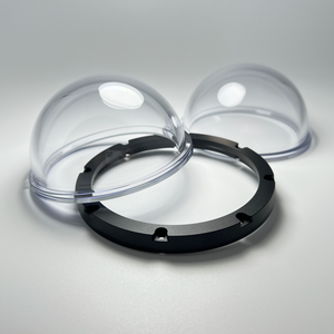 밀폐형 캐빈 심해 센서 카메라 볼록 렌즈 광학 돔 평면 유리 리튬 마그네슘 플루오라이드 수중용 - Product Image 3