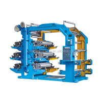 Machine d'impression flexographique 6 couleurs sac en papier tissu flexo sac en plastique machine d'impression machines