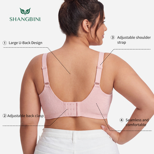 <span class=keywords><strong>Soutien</strong></span>-<span class=keywords><strong>gorge</strong></span> sans fil noir jacquard SHANGBINI, bralette sans couture <span class=keywords><strong>grande</strong></span> <span class=keywords><strong>taille</strong></span>, <span class=keywords><strong>soutien</strong></span>-<span class=keywords><strong>gorge</strong></span> invisible liftant, fourniture d'usine OEM ODM - Product Image 3