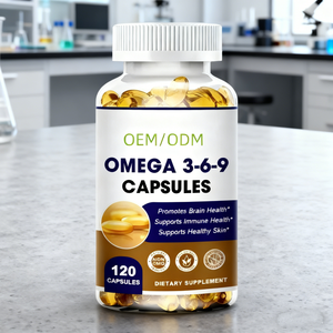 Venta Directa de Fabricantes OEM de Cápsulas de Aceite de Pescado Omega-3 Personalizadas, Suplementos Alimenticios Naturales de Marca Propia - Product Image 5