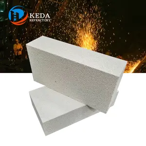 KEDA High Temperature Mullite Insulation Brick Jm Series Insulation Burnt Brick Supplier Lightweight Refractory Bricks
