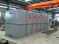 Équipement de traitement des eaux usées intégré de type boîte durable, modulaire pour les systèmes de traitement des eaux usées des hôtels et de la restauration