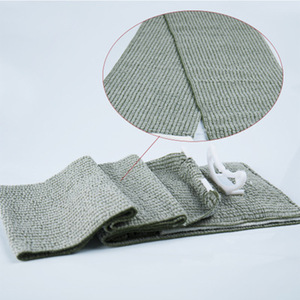 Venda elástica de 40 pulgadas en gris, alta elasticidad, vendaje transpirable para heridas, uso de emergencia al aire libre - Product Image 2