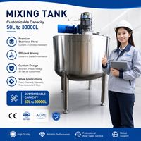 Mélangeur personnalisé en acier inoxydable Ace pour la fabrication de savon, machine à mélanger le détergent et le liquide vaisselle, cuve de mélange