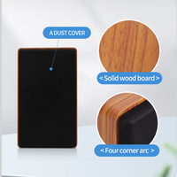 Boîtier de haut-parleur en bois de 3 pouces vide pour DIY, amplificateur de son, haut-parleur audio domestique HIFI, coque en bois pour haut-parleur