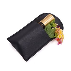 Pu Leather Travel Perfume Mini Essential Oil Storage Pouch Colorful Lipstick Case Quick Shipping - Product Image 6