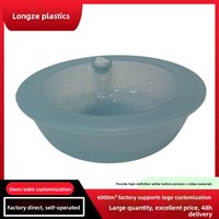 Vente en gros usine Zhejiang LZ-CWBW – Bol rafraîchissant en plastique écologique à motif de dessin animé pour chiens et chats, idéal pour l'été