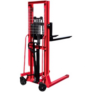 Apilador Manual Hidráulico, Elevador Manual, Precio de Apilador Manual, Carretilla Elevadora China de 1t 1.6m, Transpaleta Manual de 125 830mm - Product Image 6