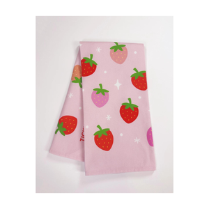 ผ้าเช็ดจานผ้าคอตตอนผ้าสำลีปักลายปอมโมแกเนตผ้าฝ้าย100% ขนาด18X28 130แกรมน้ำหนักเบาซึมซับได้อย่างรวดเร็ว - Product Image 3