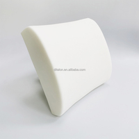 Coussin de soutien lombaire ergonomique en mousse à mémoire de forme, coussin orthopédique pour soulager les douleurs dorsales, la sciatique, pour chaise de bureau, voiture
