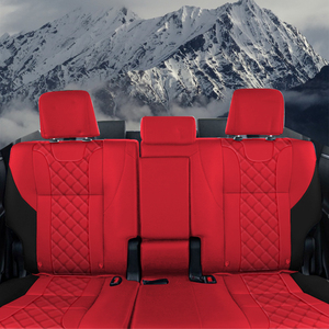 Housse de siège de voiture avec logo personnalisé d'usine pour <span class=keywords><strong>Toyota</strong></span> <span class=keywords><strong>Fortuner</strong></span> 2024 accessoires intérieurs personnalisés de mode de luxe en cuir tissu arrière - Product Image 4