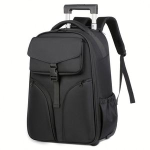 Sacs à dos personnalisés avec logo, système de compression sous vide, roulettes extensibles, sac à dos de voyage, sac à dos pour ordinateur portable - Product Image 6