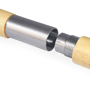 Venta caliente Aluminio Cake Pusher Cortador dentado <span class=keywords><strong>Pasta</strong></span> <span class=keywords><strong>Pizza</strong></span> Pala con mango extraíble - Product Image 4