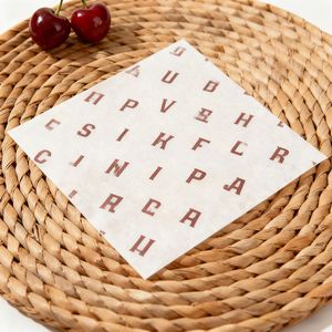 Papier sulfurisé biodégradable anti-graisse pour sandwichs et hamburgers, avec logo personnalisé, pour la cuisson du pain et des gâteaux, emballage alimentaire de qualité alimentaire - Product Image 2