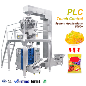 Máquina de Envasado Vertical Automática Multifuncional con Pesaje, Llenado y Sellado de Múltiples Cabezales para Caramelos de Goma y Malvaviscos - Product Image 1