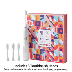 Ensemble cadeau de luxe personnalisé, brosse à dents électrique sonique intelligente S2 Pro, étanche IPX7, charge rapide de type C, 5 modes, brosse à dents blanchissante - Product Image 3