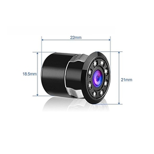 Cámara de Visión Trasera Universal para Automóvil con Diseño Perforado de 18.5MM, 8 LED, Visión Nocturna, Disponible al por Mayor, Juego Completo de Accesorios Incluido, 720 * 480 - Product Image 6