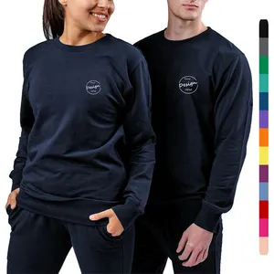 Premium Katoenen Hoodie Op Maat Bedrukt Logo Neutrale Sweatshirts Aangepast Logo Patroon Oe Hoge Kwaliteit