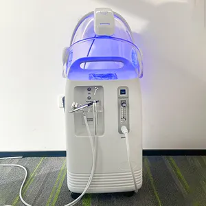 7 видов цветов светодиодный купольный аппарат для очистки кислородом, аппарат для лица, кислородный аппарат для лица 3 в одном, кислородный аппарат для лица